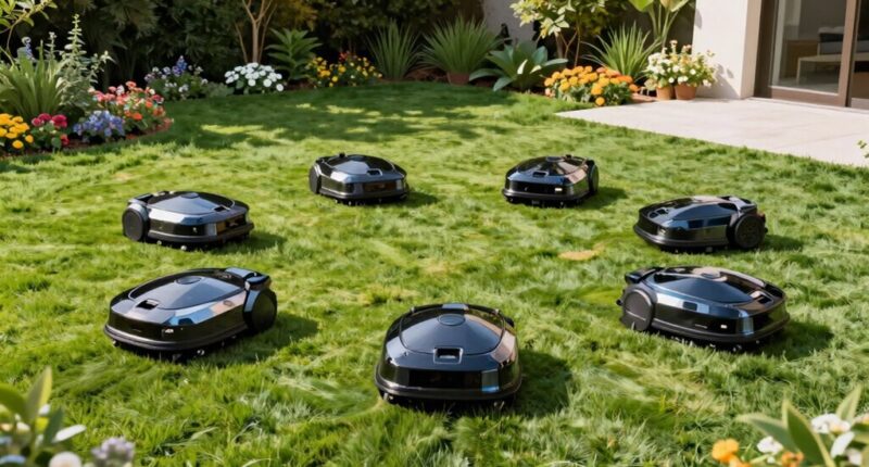 top small yard robotic mowers