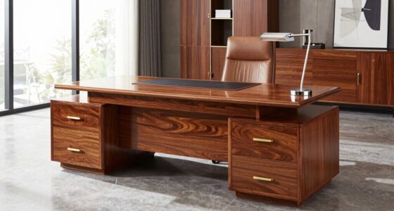 top solid wood office desks