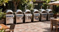 top stainless steel pizza ovens