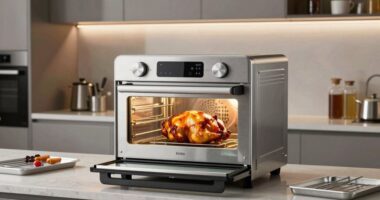 top xl rotisserie air fryer