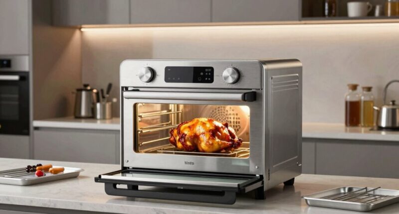 top xl rotisserie air fryer