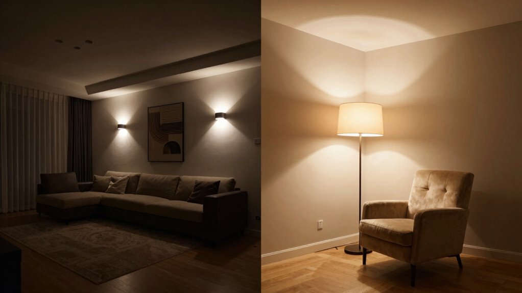 transforming spaces with layered lighting
