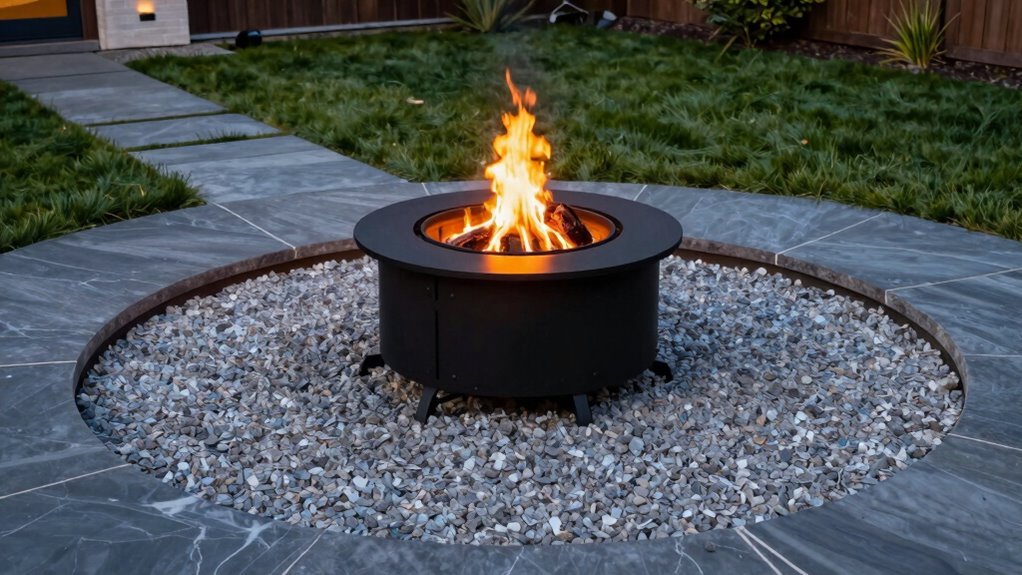 use fire resistant surface materials