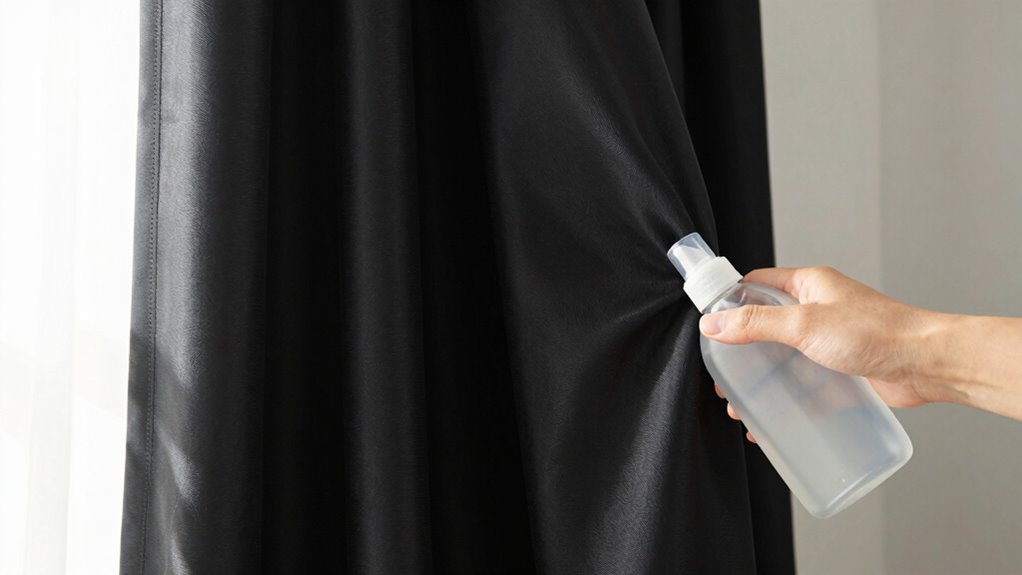 use gentle cold water