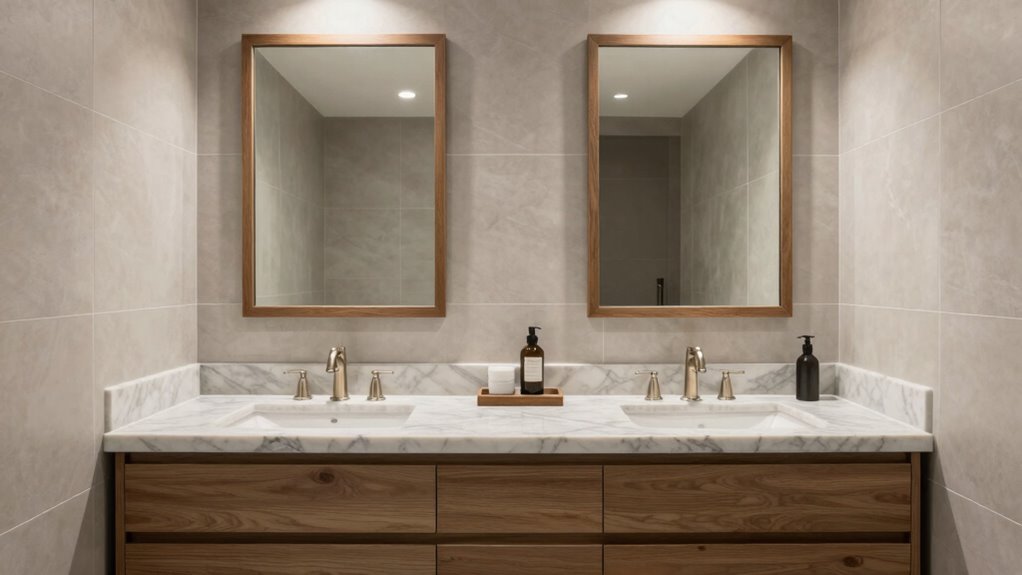 vanity size storage durability