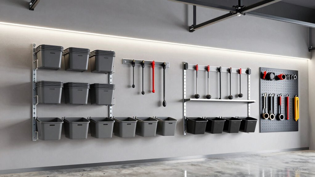 wall mounted storage considerations