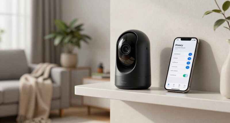 adjust camera privacy settings
