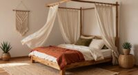boho bedroom sleep flow