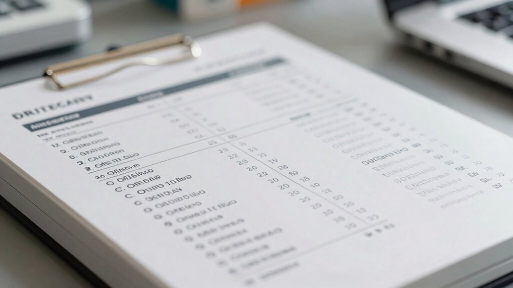 clear specifications for products