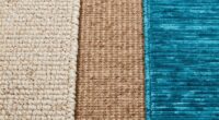 comparing rug materials durability