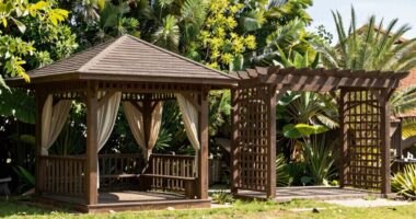 comparison of outdoor structures