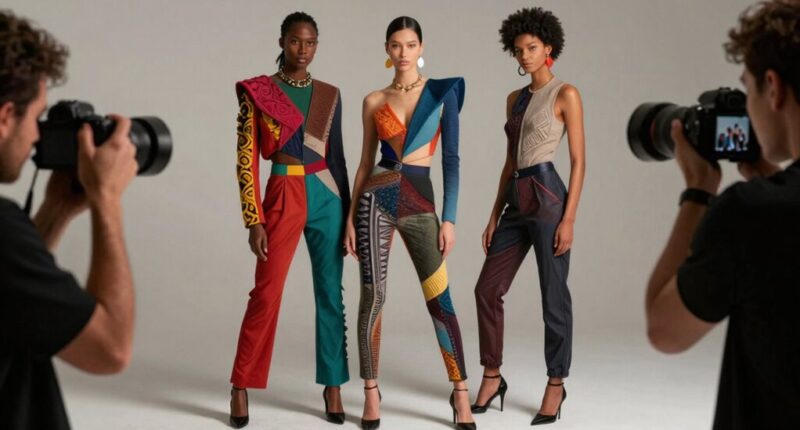 create standout fashion portfolio
