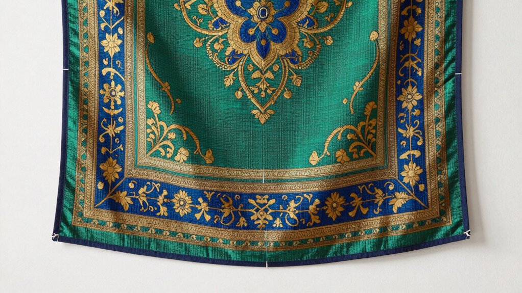 damage free tapestry hanging techniques