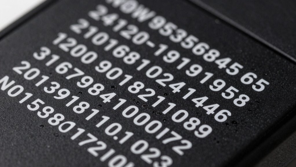 deciphering device identification codes