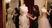 detailed couture fitting process