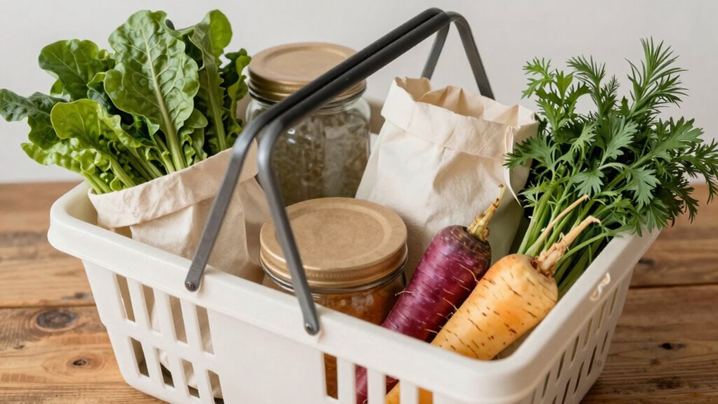 eco friendly minimal packaging shopping
