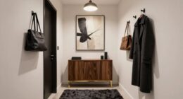 elevate small entryway design