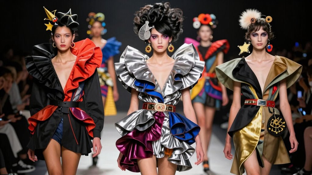 embrace bold runway experimentation