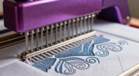 embroidery hoop sizes stitch density