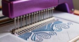 embroidery hoop sizes stitch density