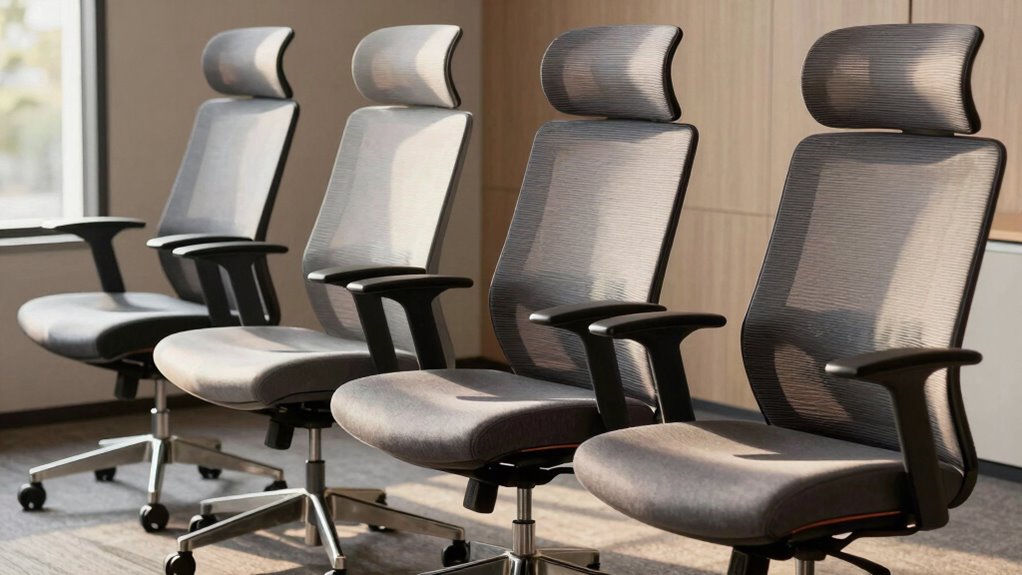 ergonomic support and adjustability