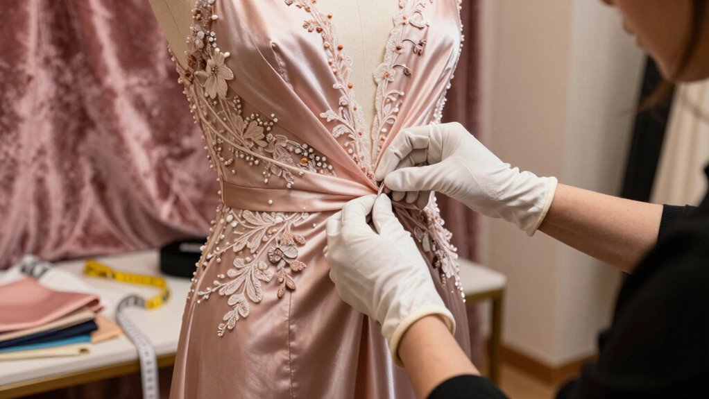 fabric selection and fitting
