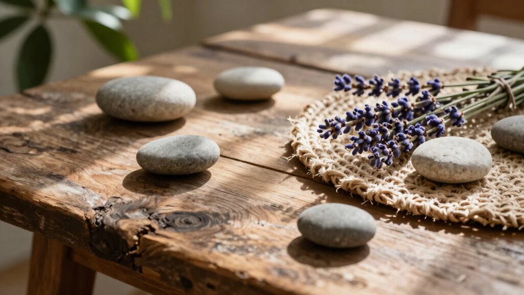 grounding with sustainable natural materials