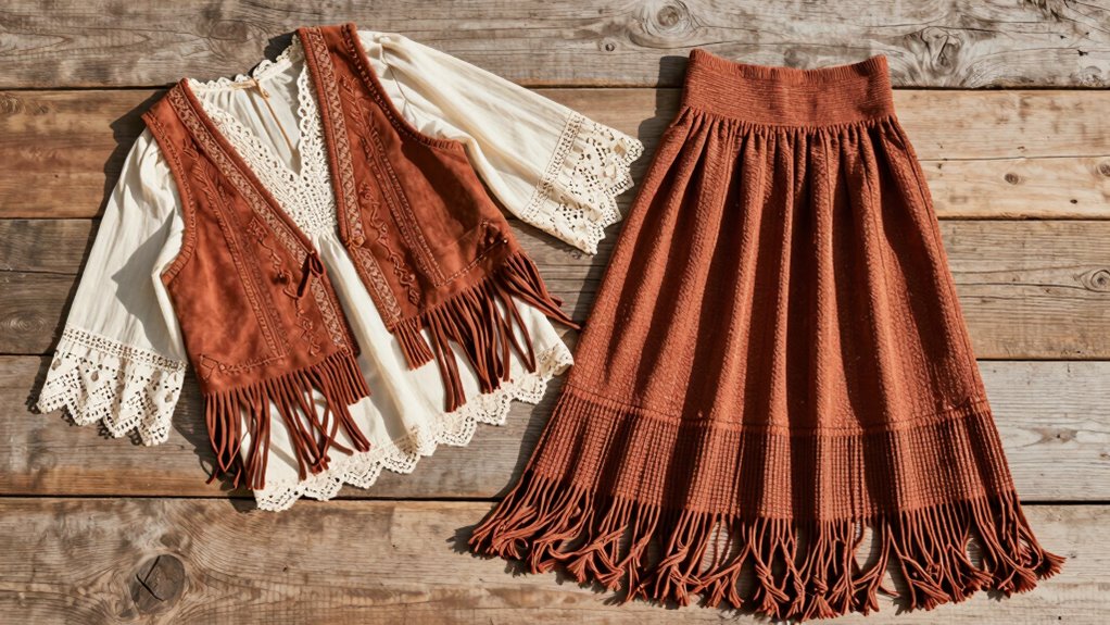 layered textures and accessories