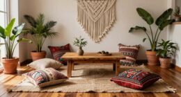 less clutter cozy ambiance