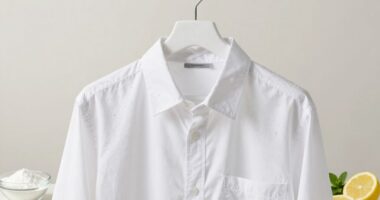 maintain white fabric brightness