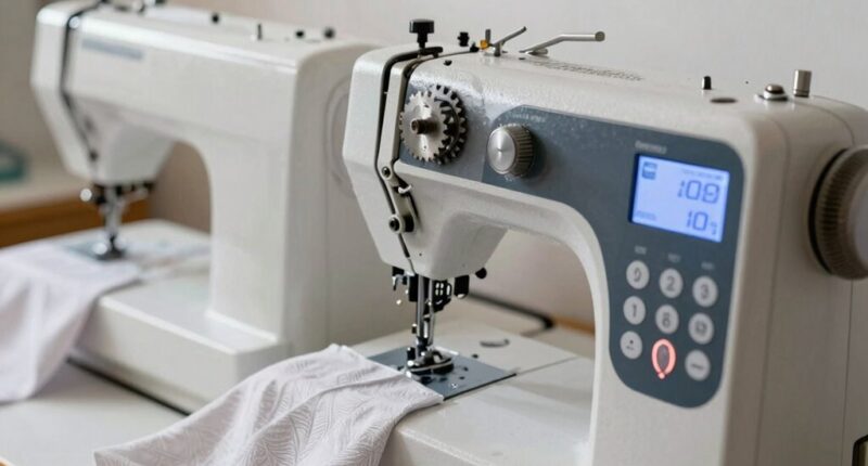 mechanical versus computerized sewing