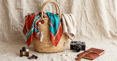 minimalist boho packing