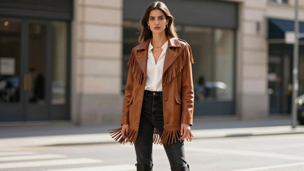 modern subtle fringe styling