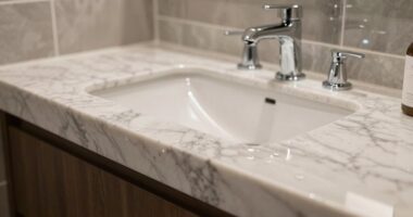 moisture resistant vanity countertops