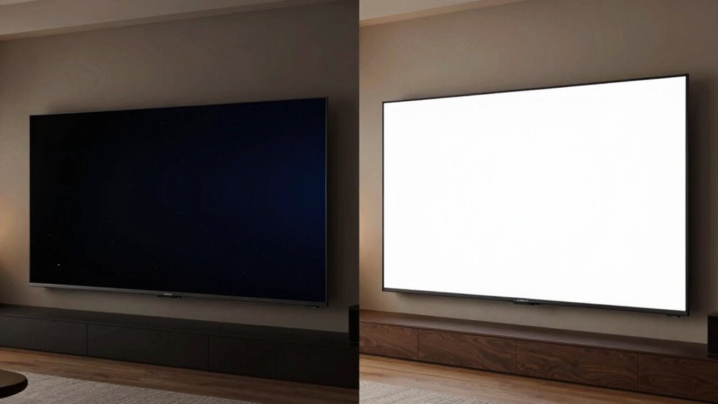 oled contrast and energy