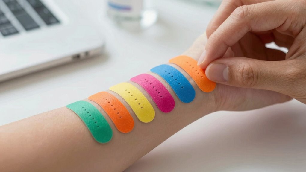 patch testing reveals skin allergens