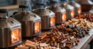 pellet varieties influence flavor