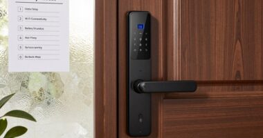 preparing for smart lock installation