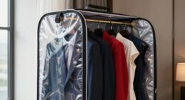 properly pack suits and dresses