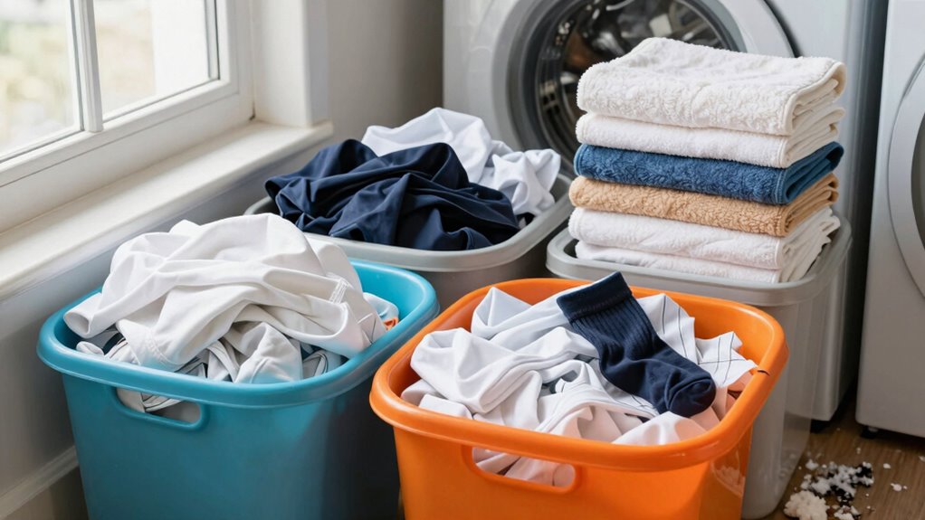 simplify laundry sorting routines