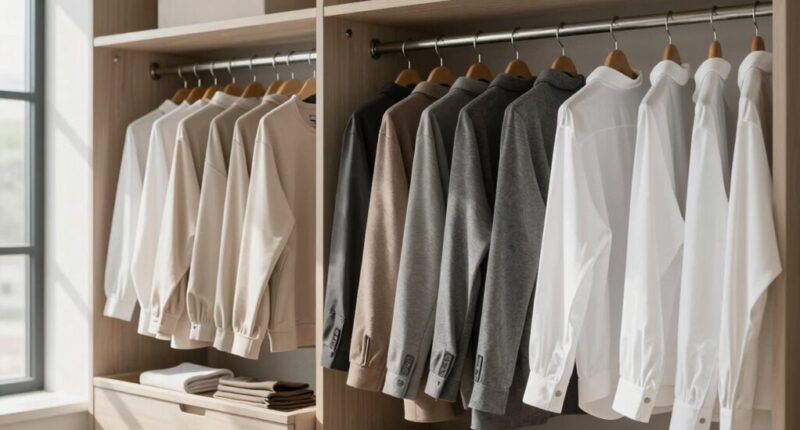 simplify wardrobe choices daily