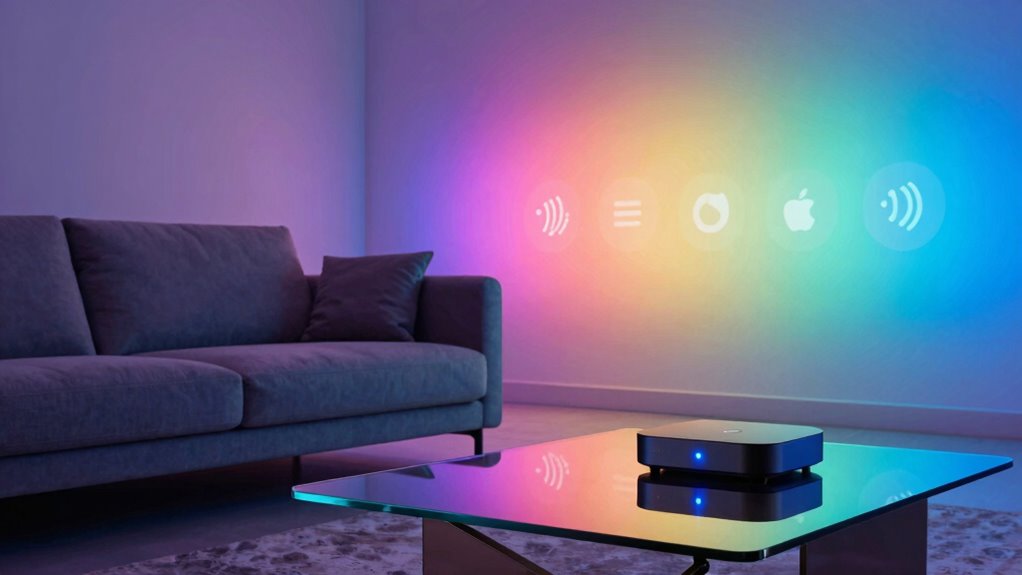 smart compatible voice controlled lighting