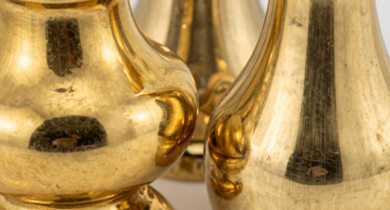 solid versus plated brass