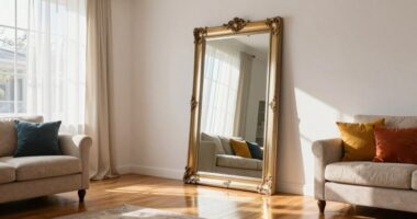 strategic mirror placement brightens