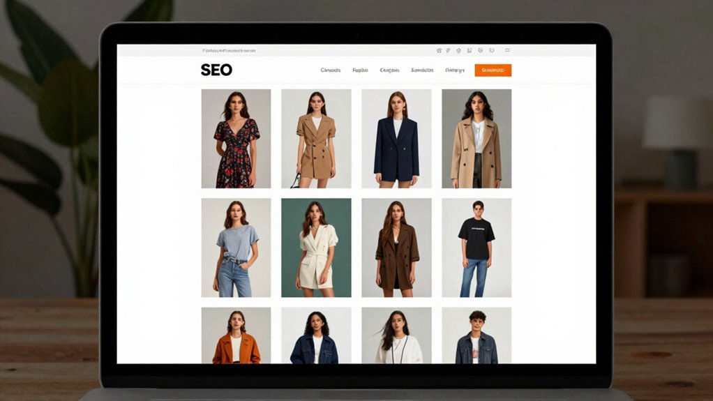 structured engaging optimized category pages