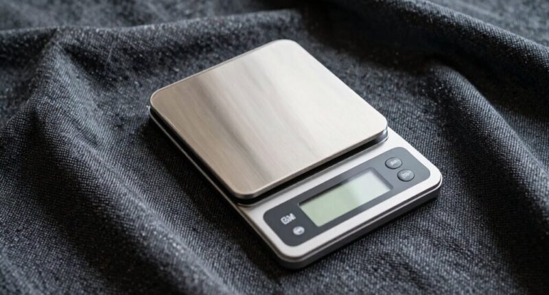 textile weight measurement
