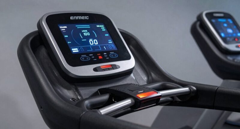 treadmill motor and cushioning