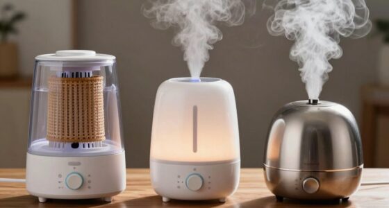 types of humidifiers compared