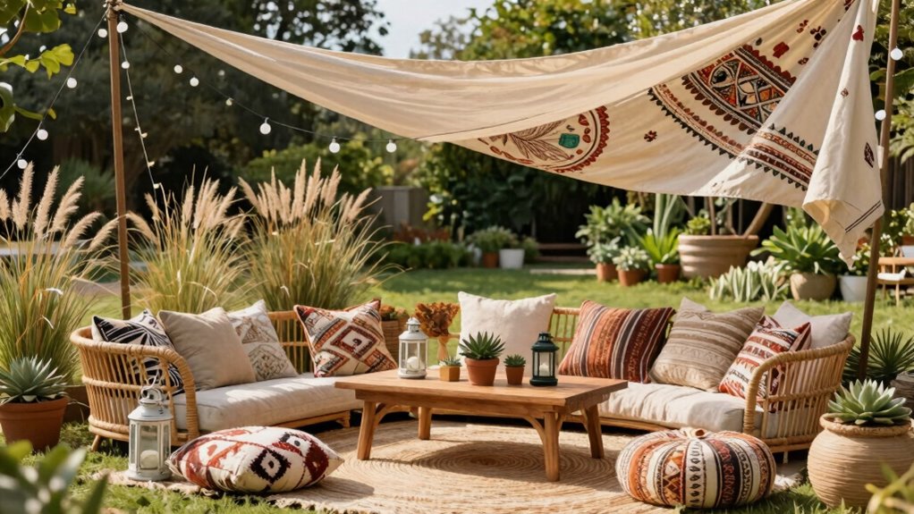 vintage inspired weatherproof boho retreat