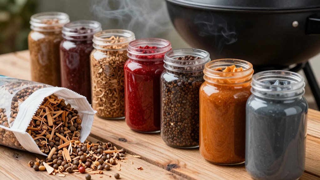 wood pellet flavor infusion techniques